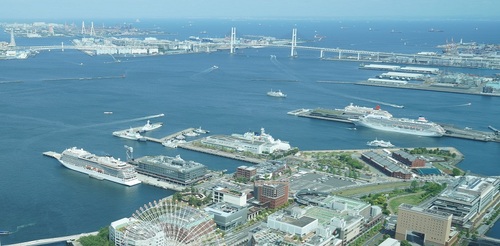 Yokohama Ponen a babor al pasajero barco fotografía concurso premio ganador