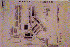 Drawings of New Port Area prior to the Great Kanto Earthquake