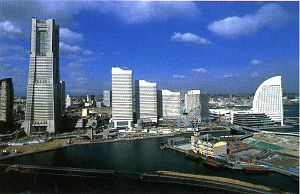 Đây là ảnh quận Minato Mirai 21.