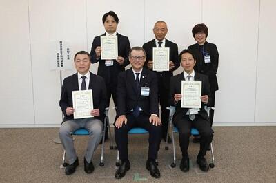 令和７年度表彰の様子