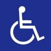 給殘障人士的國際標記圖片