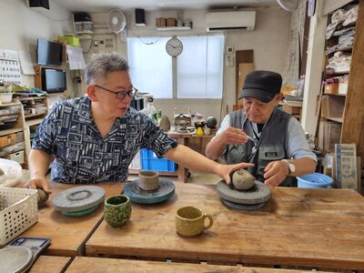 78歳！はじめての陶芸体験