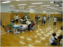 Fotografía del estado de nuestra rehabilitación del hospital