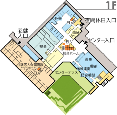 1階フロアマップ