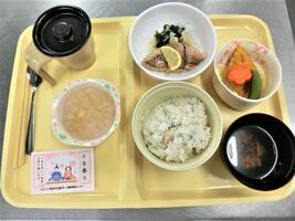 ภาพของอาหารของเทศกาลวันเด็กหญิงญี่ปุ่น