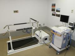 トレッドミルはベルトコンベアとパソコンのような制御装置で構成されています