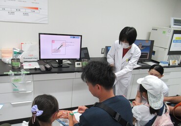 手洗いの効果をみてみよう！