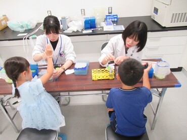 触ってみよう！検査の道具