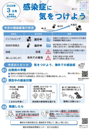 感染症に気をつけよう3月号