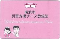 Yナース登録証の見本画像
