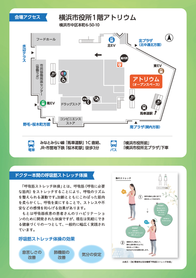 令和６年度市民向け講演会ちらし（裏面）