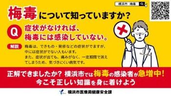 梅毒について知っていますか?