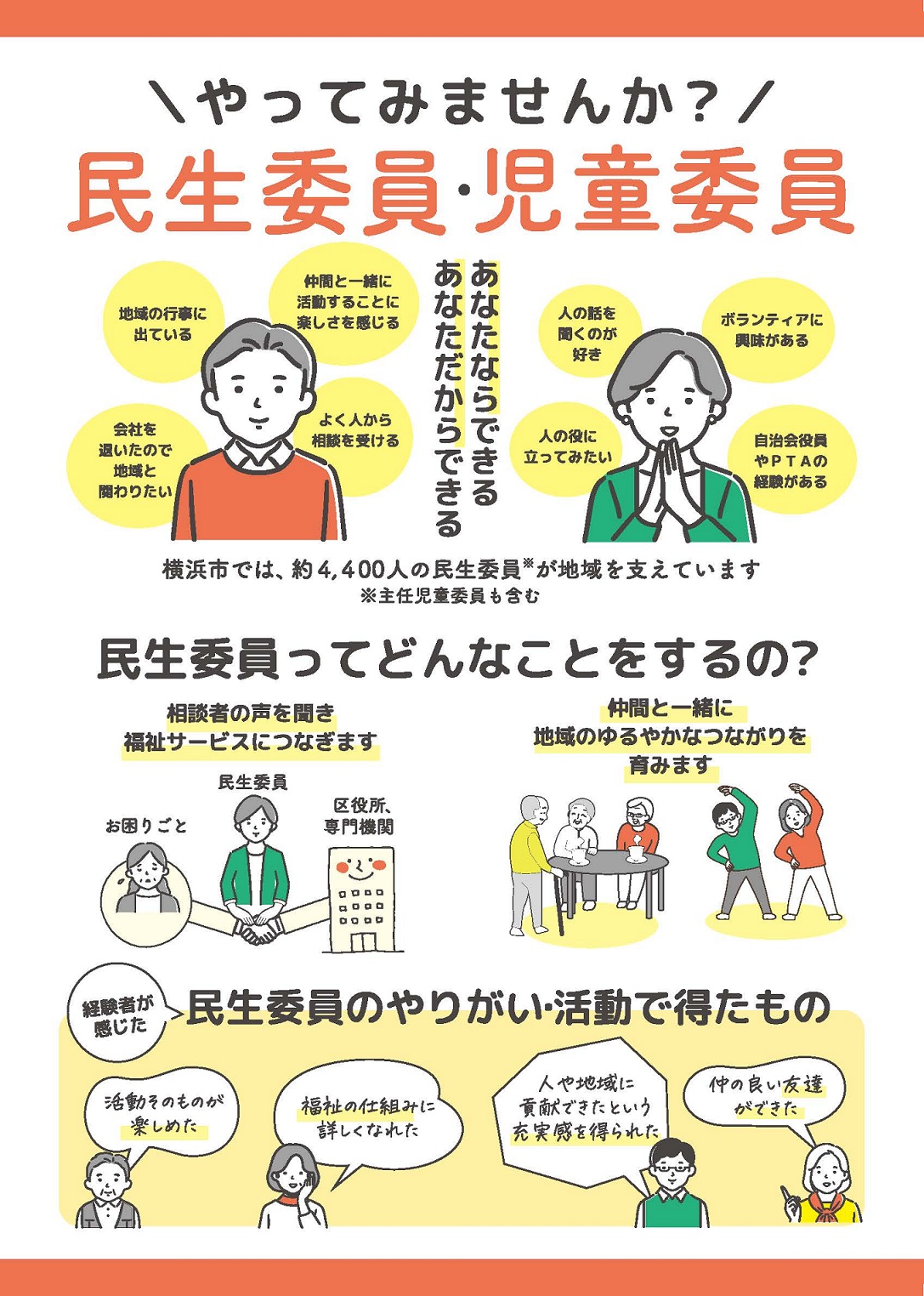 リーフレット表面の画像