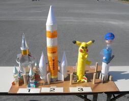 Winners of the 25th PET Bottle Rocket Tournament Design Division