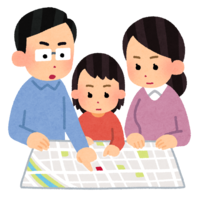 マイ・タイムラインを確認するイラスト