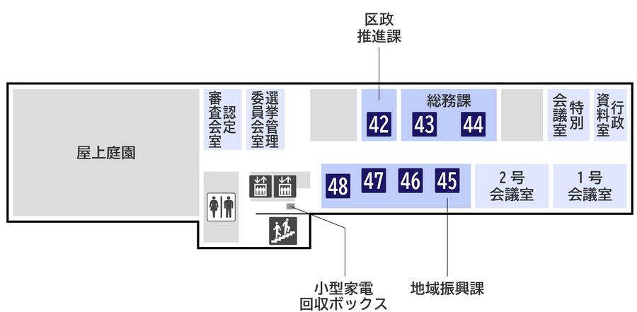 4th floor floor map