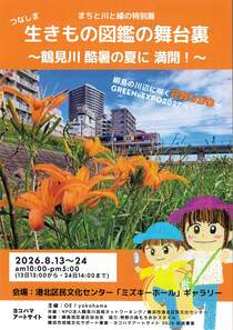 まちと川と緑の特別展　つなしま生きもの図鑑の舞台裏
