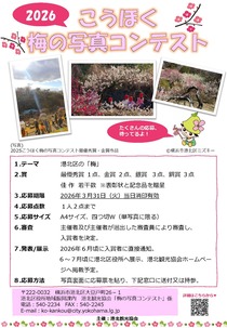 こうほく梅の写真コンテスト-