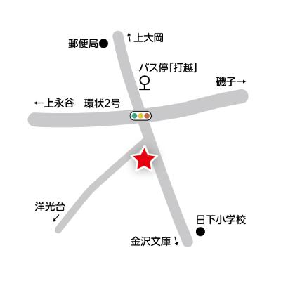 Bản đồ khu vực Trung tâm Chăm sóc Khu vực Kusaka