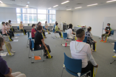 一人でできるゴムバンド体操