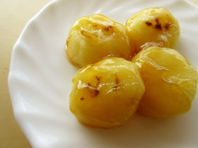Mitarashi-dango de la patata