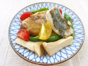 竹莢魚的焼kibidashi
