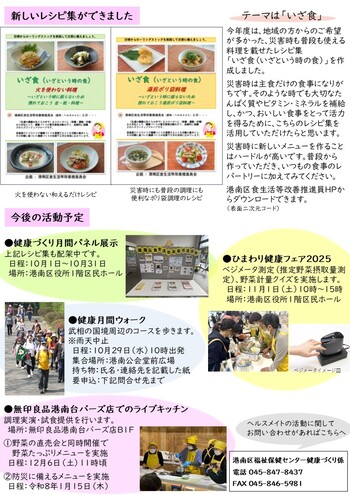 ヘルスメイト通信vol2裏面