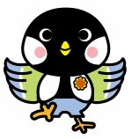 Image of Konan Ward Sunflower Exchange Association mascot character "Tit-kun"