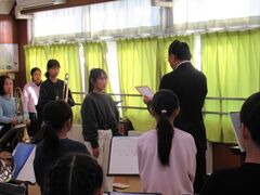 Ban nhạc diễu hành của trường tiểu học Shimonoba