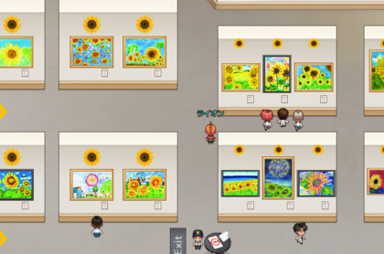 メタバース作品展　イメージ