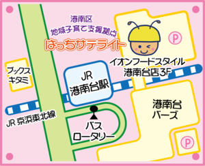 サテライト案内図