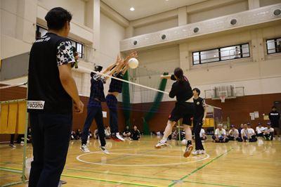 選手交流会の様子です