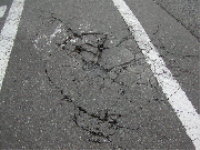 도로의 구멍