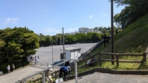 晴天に恵まれました