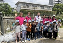 参加した桜岡小学校の皆さま