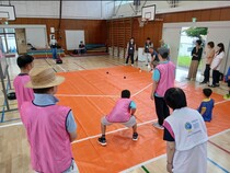 良いショットを決めた瞬間