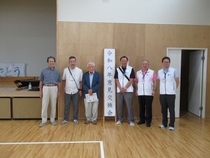会長等の集合写真