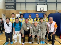 訓練に参加した関係者の皆さま。
