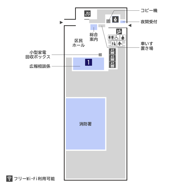 1st floor floor map