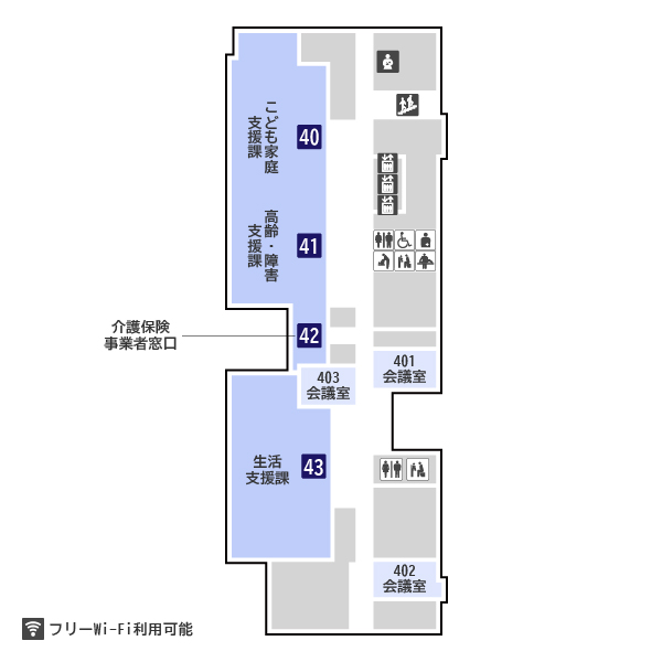 4th floor floor map