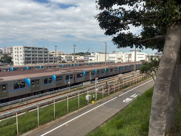 上永谷車両基地の写真