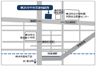 Map of Central children's guidance office