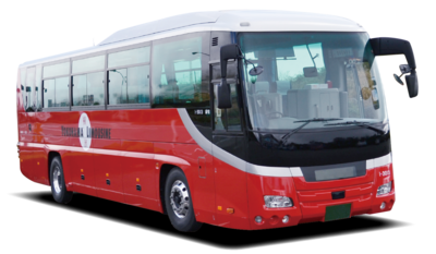 リムジン型バスの写真