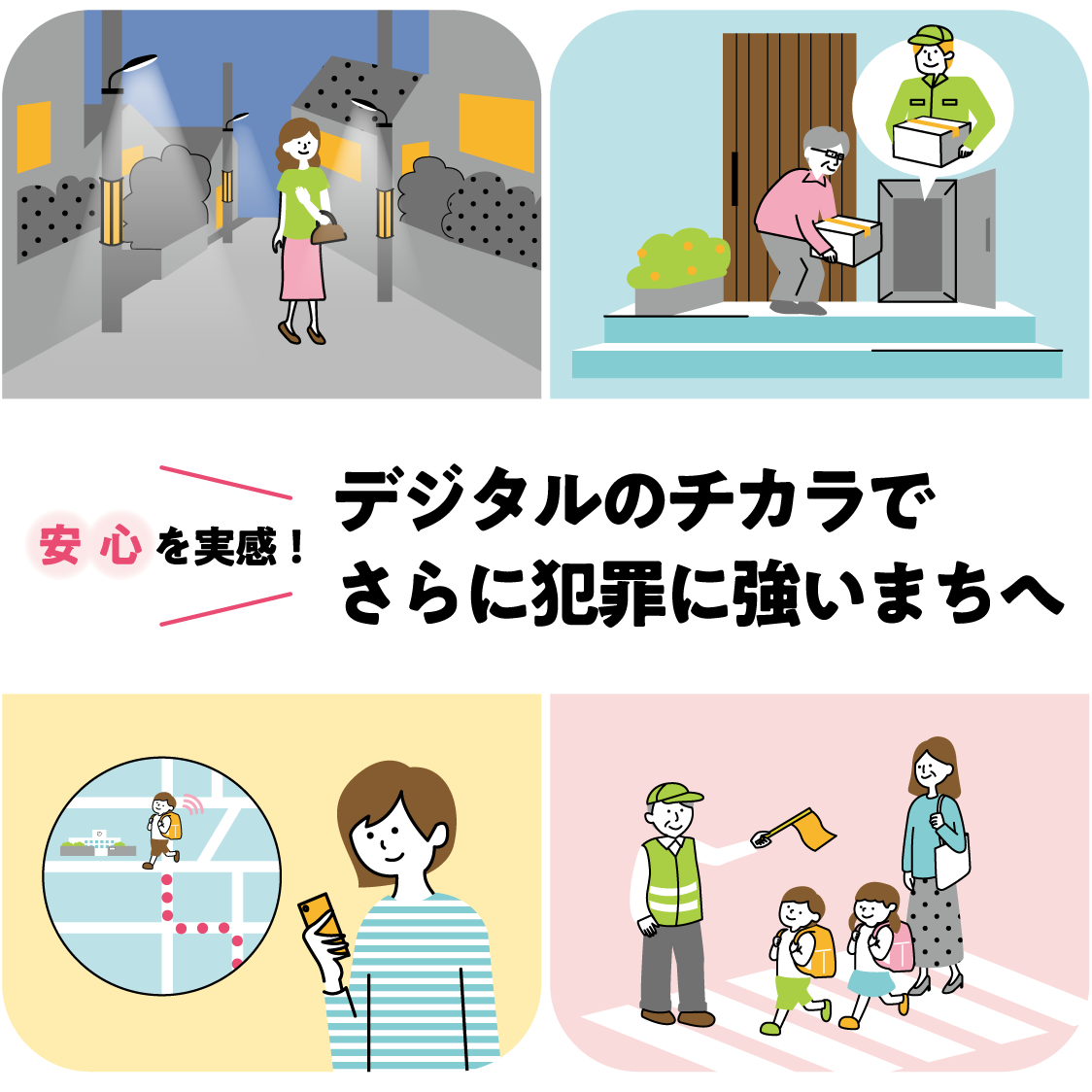 デジタルのチカラで日々の暮らしにさらなる安心を