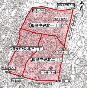 第五次地区区域図