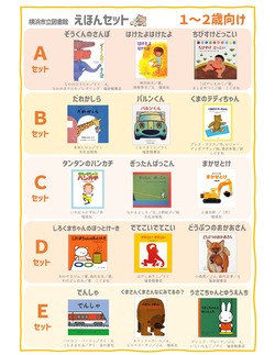 絵本セット1歳から2歳向けリスト