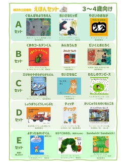 絵本セット3歳から4歳向けリスト