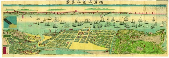 「横浜弌覧之真景」の画像