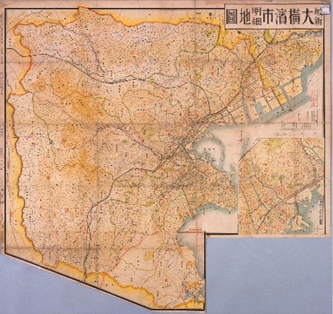「最新大横浜市明細地図」の画像