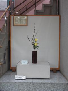 รูปของเดือนกุมภาพันธ์ปีพ.ศ. 2562 การจัดดอกไม้แบบญี่ปุ่น 1
